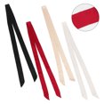 thumbnail image 5 of SEWACC 4Pcs Bridal Sash Beige Cloth Parties Decorative Long Strip, 5 of 8