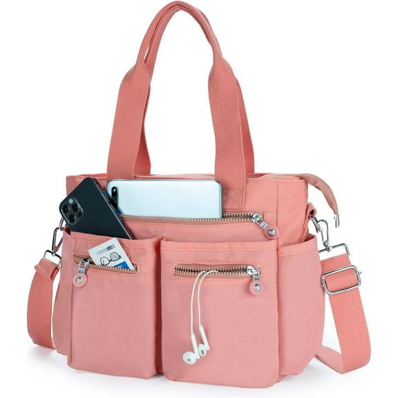 Tote Bag for Women Canvas Handbags for Woman Crossbody Bags with Multiple Pockets