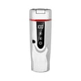 thumbnail image 1 of Hervidor eléctrico para coche de 12 V y 24 V con pantalla digital, hervidor de agua caliente, taza de viaje calentada para café, camión, exterior, RV, 1 of 9