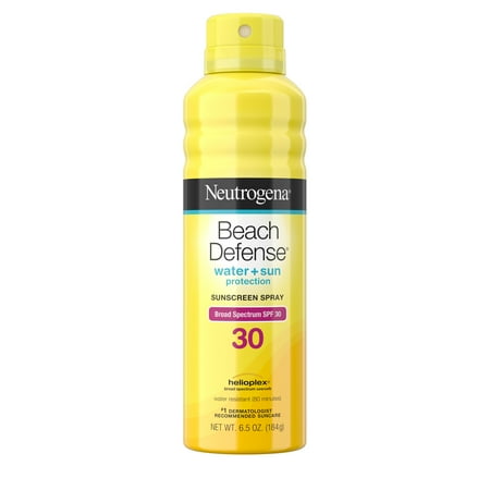 Neutrogena Beach Defense Oil-free Body Sunscreen Spray, SPF 30, 6.5 oz