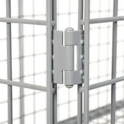 Global Industrial Wire Mesh Security Cage, 72 x 36 x 72
