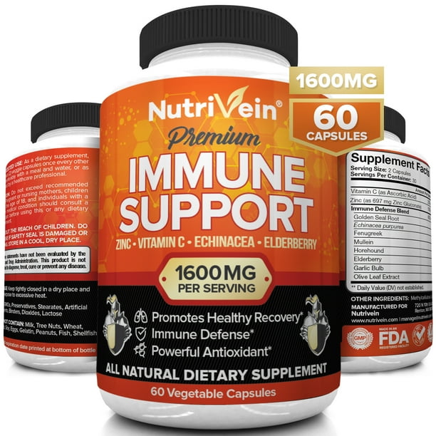 Nutrivein Immune Support Boost Your Immune System with Elderberry