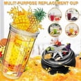 thumbnail image 4 of Replacement 24oz Cup with Lids & Twist Blade for NutriBullet NBF70500, 4 of 5