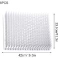 thumbnail image 2 of 8 PCS Cat Scat Mat with Spikes, Cat Repellent Mat, Flat Prickle Strip Dig Stopper, Pet Deterrent Mats for Cat Dog Animal Indoor Outdoor Garden, 2 of 5