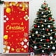 thumbnail image 4 of Decoraciones navideñas, Cubrepuertas navideño, Fondo navideño ideal para fiestas de Año Nuevo y decoración invernal. Medidas: 78,7 x 35,4 pulgadas. Cubrepuertas de poliéster., 4 of 6