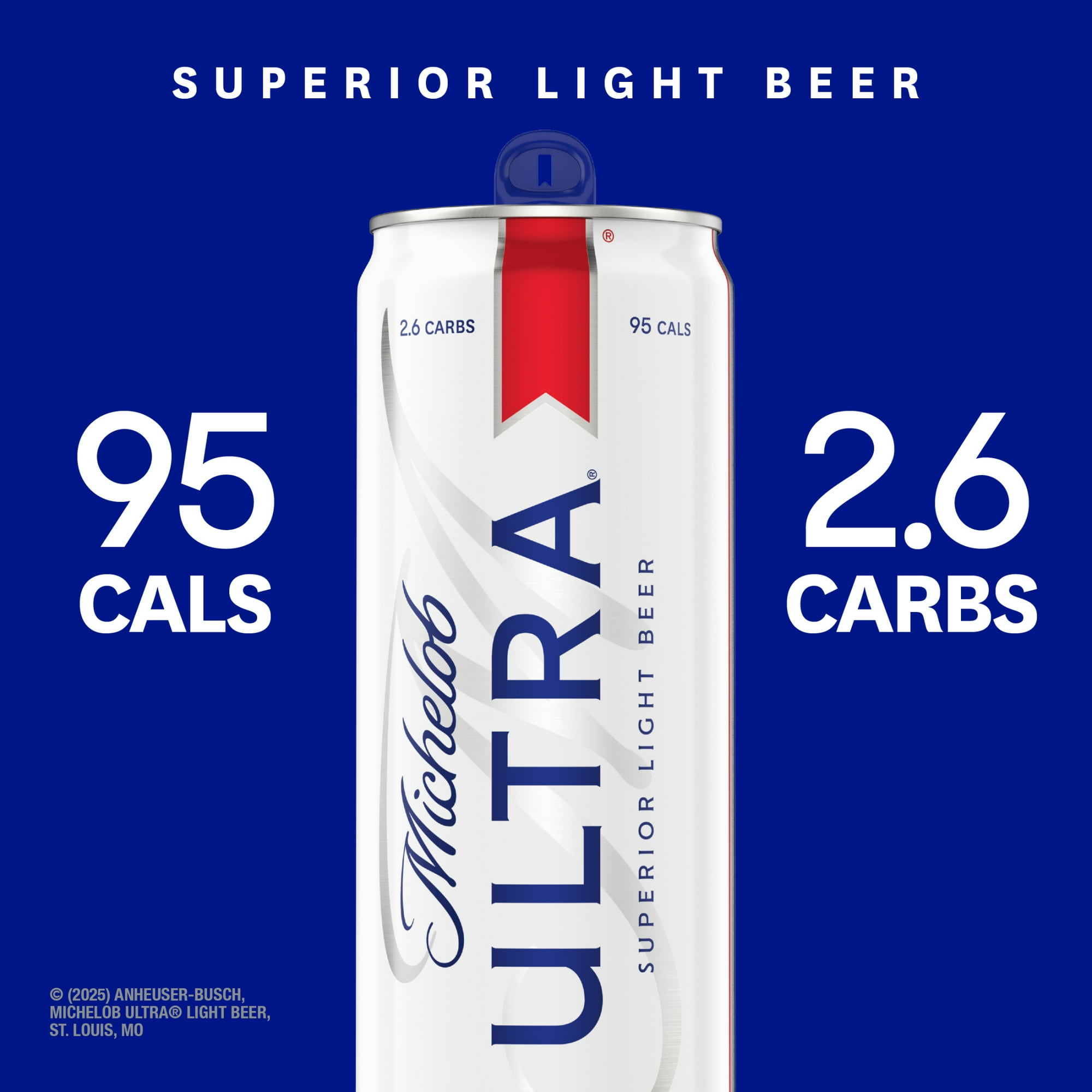 Michelob ULTRA Superior Light American Lager Beer, 24 pack, 12 fl oz Aluminum Cans, 4.2 % ABV