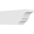thumbnail image 1 of Ekena Millwork RFTP04X06X16ASH 6 x 4 x 16 Po Standard Asheboro Architecture Grade Queue de Chevron PVC, 1 of 1