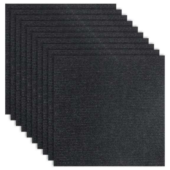 Interlocking Floor Mats 10 Pack, Self Adhesive Carpet Tiles for Living Room Bedroom, Non-Slip Play Mat for Crawling, Japanese Style Modular Rugs