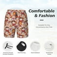 thumbnail image 5 of Daiia Maneki-Neko Cats Mens Swim Trunks Swim Shorts Quick Dry Swim Shorts with Mesh Lining Pockets-Small, 5 of 9