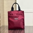 thumbnail image 4 of WIZUTIZ Contrast Color Built-in Cup Portable Lunch Box Student Work Portable Lunch Bag Remedial File Bag Mommy Household Items Eco-Friendly, 4 of 5