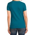 thumbnail image 2 of Mafoose Ladies Core Cotton V-Neck Tee Teal 2XL, 2 of 5