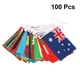 thumbnail image 2 of Banner de bandera de cadena National 100 países Banderas del mundo Pequeñas banderas colgantes para la decoración del bar, 2 of 6