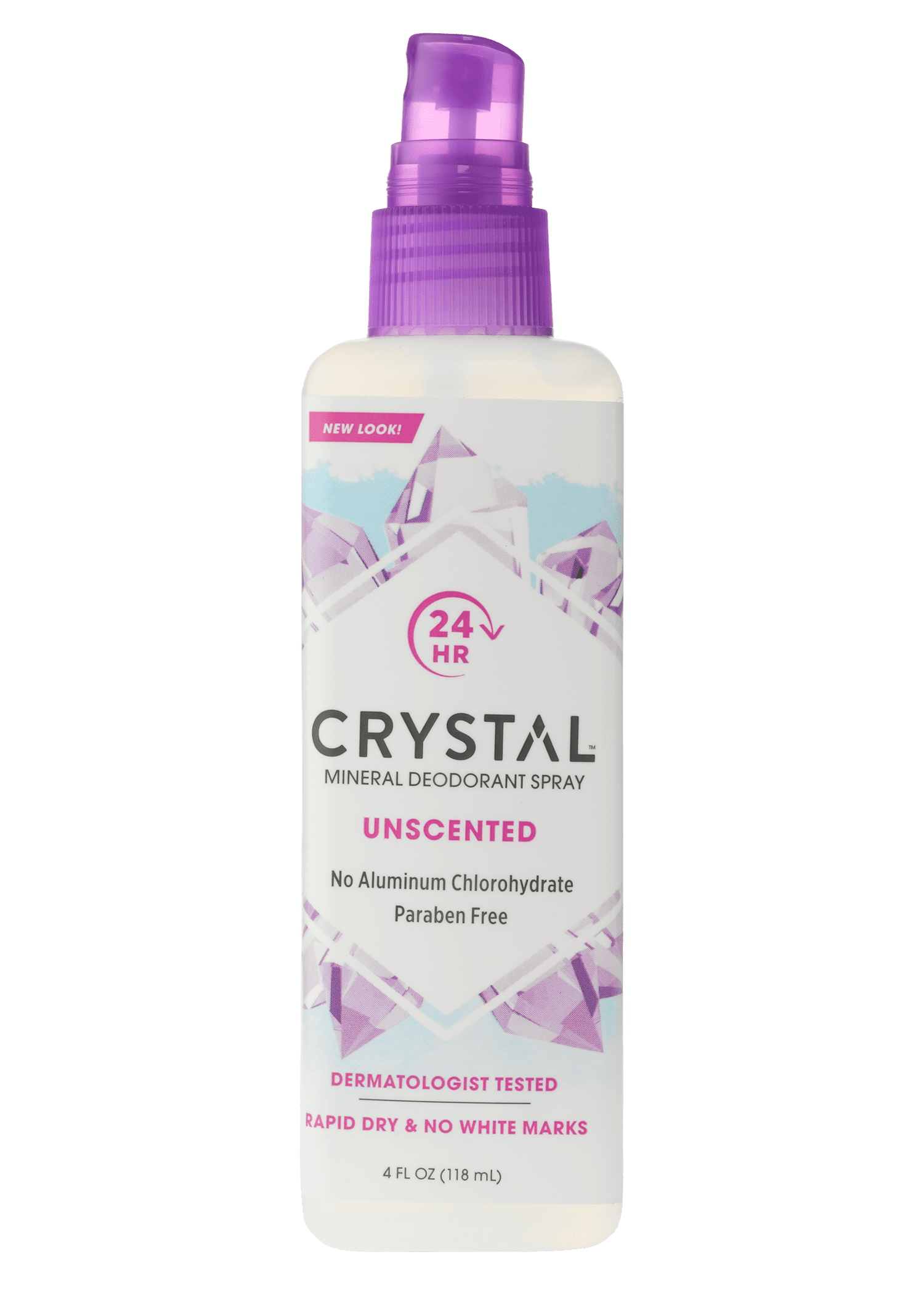 Crystal Body Deodorant, Spray, Fragrance Free