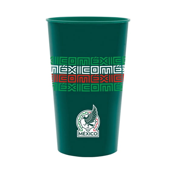 Vaso Selección Mexicana 940ml Mundial Verde 1 Pieza