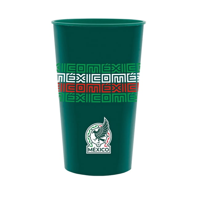 Vaso Selección Mexicana 940ml Mundial Verde 1 Pieza