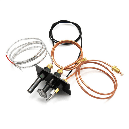 

Propane Pilot Tube Propane & Natural Gas Fireplace Pilot Assembly Include Pilot Tube Thermocouple and Ignitor Wire Used for Fireplaces