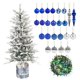 thumbnail image 1 of Cepillo comercial de lujo del juguete 12 pies de árbol de navidad para al aire libre, 1 of 3