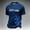 Blue, variant on Scotland Soccer Game Shirts for Men Short Sleeve Crewneck Football Graphic Tees Pride Raglan T-Shirt