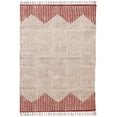 thumbnail image 1 of Casavani Red Block Printed Cotton Area Rugs for Bedroom and Living Room, Ourdoor Patio Rug 2x3 feet, 1 of 1