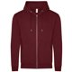 thumbnail image 1 of Awdis - Sudadera de Cremallera Completa Orgánico Hombres (Burdeos) Awdis UTPC4334_burgundy, 1 of 2