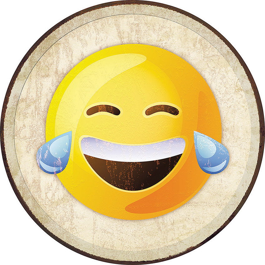 Emoji Laugh Sign - Walmart.com - Walmart.com