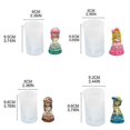 thumbnail image 2 of Candle Moulds Princess Shaped Baking Tools Silicone Material for Kitchen Baking, 2 of 5