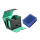 thumbnail image 2 of Caja para guardar barajas de cartas, ideal para guardar tarjetas de béisbol, coleccionables y deportivas. verde, 2 of 9