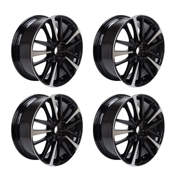 4-Pack 19x8 Inch Replacement Wheel Rim for Toyota Camry 2018-2024, 5x114.3mm 60.1mm 50mm