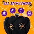 thumbnail image 4 of AUQ Spider Web Decoration,Breathable Cobweb,Spider Silk Halloween Spider,Black, 4 of 7