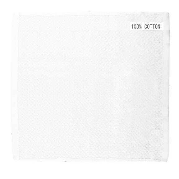Clearance Items 100% Cotton Waffle Weave Kitchen Towels - Set Of 3 Checkered Dish Cloths, Absorbent Cleaning Rags for Dishwashing & Kitchen Use, 31X31Cm, Multiple Color Options