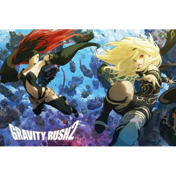 Gravity Rush 2 Gravity Dazed 2 Poster Poster Print Walmart Com Walmart Com