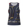 thumbnail image 3 of Haiem 2025 New Year 2 Men Workout Tank Top Gym Bodybuilding Sleeveless Muscle T Shirts Athletic Tank Breathable Workout Shirt-Large, 3 of 8
