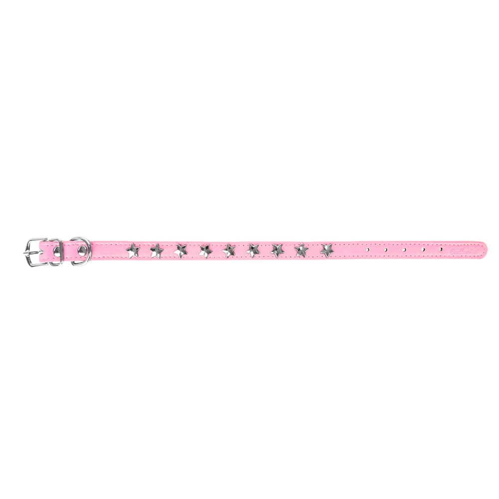CUECUEPET Adjustable Dog Collar with Embellished Star Bling Charms [Multiple Sizes]