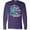Purple, variant on Inktastic Ovarian Cancer Awareness Brave and Strong with Arrows Long Sleeve T-Shirt