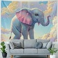 thumbnail image 4 of Orinice Elephant Tapestry Wall Hanging Unique Style Graphic Home Wall Decor Art for Living Room Bedroom Apartment Farmhouse Dorm 60x50inch, 4 of 6