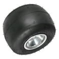 thumbnail image 3 of High Performace Go Kart Tire and Rim, 11x7.10-5 Go Kart Rear Wheel and Tire Fit Bolt Pattern 48mm w/ 3 Holes for Go Kart, Drift Trike, Buggy and Racing Cart, Slip Tread, Aluminum Alloy Rim (1), 3 of 5