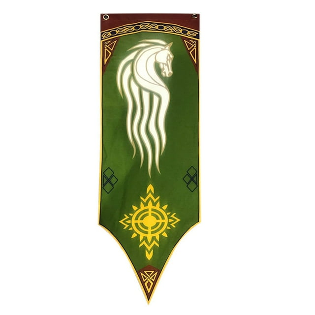 Tapiz para colgar en la pared, diseño de anime Lords of Rings, 33 x 100 cm