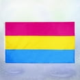 thumbnail image 5 of 1Pc Fashion PANSEXUAL Polyester Rainbow Flag Large Durable Pride Flag Outdoor Banner, 5 of 5