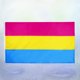 thumbnail image 5 of 1pc Moda PANSEXUAL Poliéster Bandera del arco iris Bandera de orgullo grande y duradera Bandera al aire libre, 5 of 5