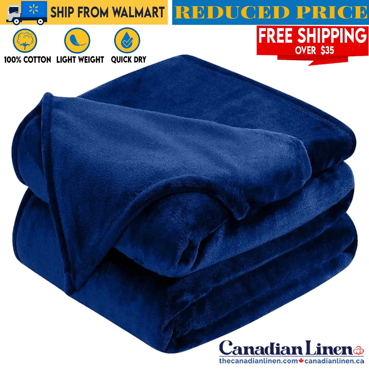 Walmart cheap throw blankets sale