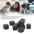 thumbnail image 4 of Hexahedral , Portable Versatile Classic Pure Black  30Pcs Gift  for Board Game, 4 of 8