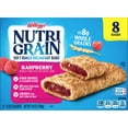 NutriGrain Raspberry Chewy Soft Baked Breakfast Bars, PeanutFree, 10.