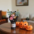 thumbnail image 5 of Happy Halloween Mini Pumpkin Decor Set, Tiny Artificial Pumpkin Figurines Assorted Sizes for Tabletop Shelf Desk Office Party Fall Thanksgiving Home Accent Ornament, 5 of 7