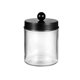 thumbnail image 1 of Naiovety 4 piezas hisopo tarro de gran capacidad tapa de acero inoxidable almohadillas de maquillaje bolas botella hogar Oficina organizador contenedor Cocina y Comedor Naiovety HA071972-01, 1 of 6
