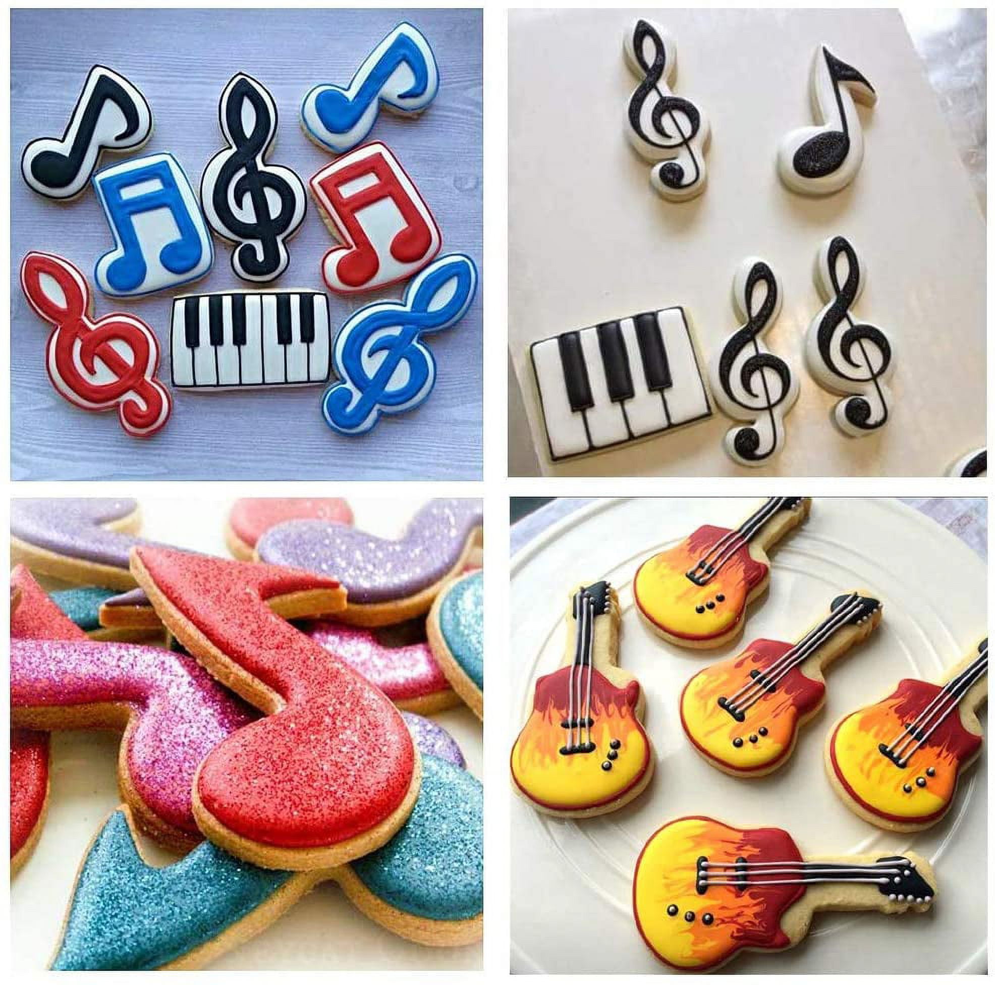 Besufy Cookie Cutter Music Note Shape Cake Mold Decorating DIY Fondant  Cutter Baking Tool