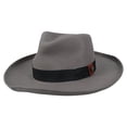 thumbnail image 3 of ROZYARD Western Top Hat Old-fashioned Fedoras Hat Gift for Boyfriend Hat Wide Brimmed, 3 of 13