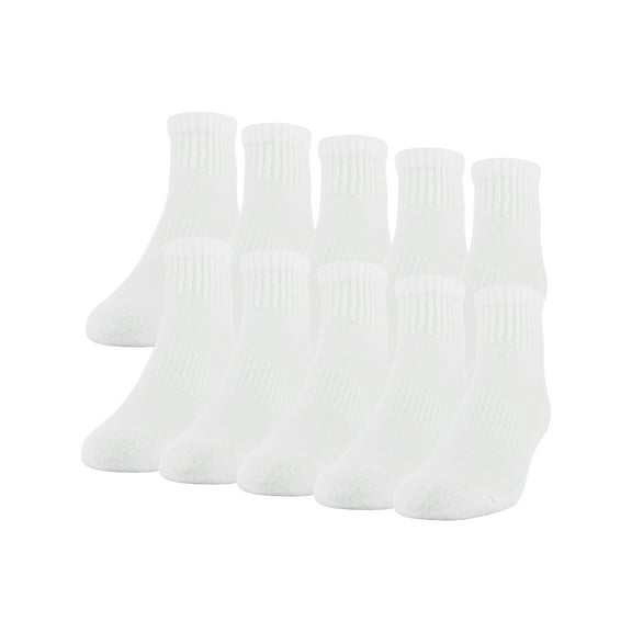 Gildan Men's Active Cotton Ankle Socks, 10 Pairs