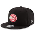 thumbnail image 3 of Men's New Era  Black Atlanta Hawks 2026 NBA Playoffs 9FIFTY Snapback Hat, 3 of 4