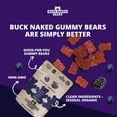 thumbnail image 4 of Buck Naked Bears Strawberry Blackberry Gummy Bears 3.5 oz (Pack Of 12), 4 of 4