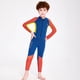 thumbnail image 2 of Naiovety Traje de neopreno portátil DIVE SAIL cuello 2,5mm resistente al sol elástico cálido mantenimiento 3 capas impermeable natación niños Deportes acuáticos Naranja METRO Naiovety OD003307-07, 2 of 6